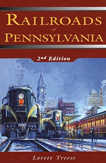 Cover for “Railroads of Pennsylvania”